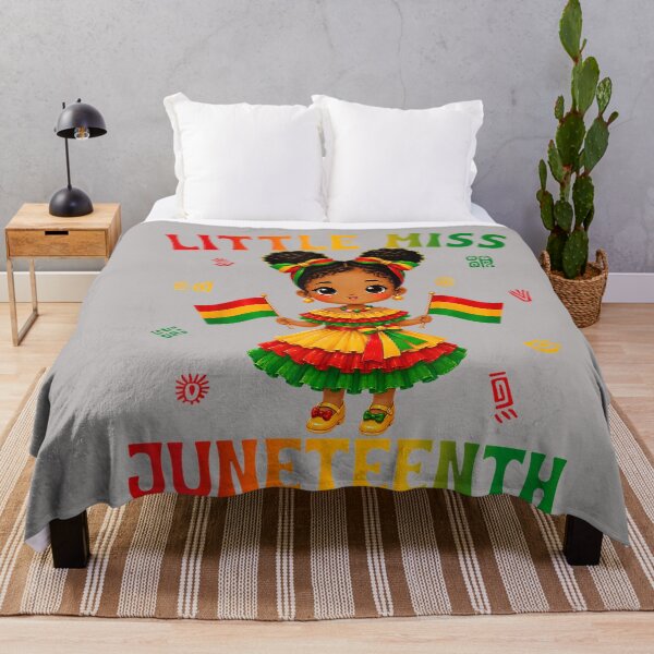 Item preview, Cute Little Miss Juneteenth Black African Girl Kids Toddlers_2 designed and sold by GreggRoss.