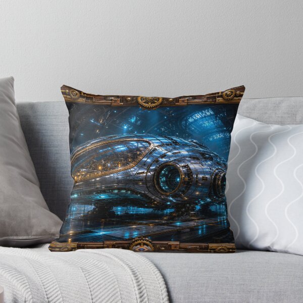 Item preview, Haldor-Vaneen Cruiser Within The Oskarium Hanger Bay Mesmerizing AI Concept Art by Xzendor7 designed and sold by Xzendor7 Digital Art Creations.