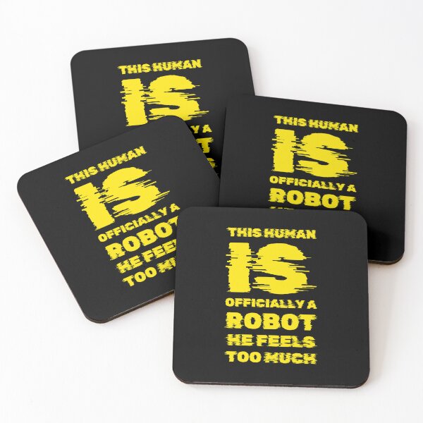 Item preview, Human is officially a robot he feels too much  designed and sold by Jsw-speedartja.