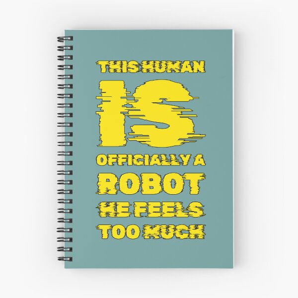 Item preview, Human is officially a robot he feels too much  designed and sold by Jsw-speedartja.
