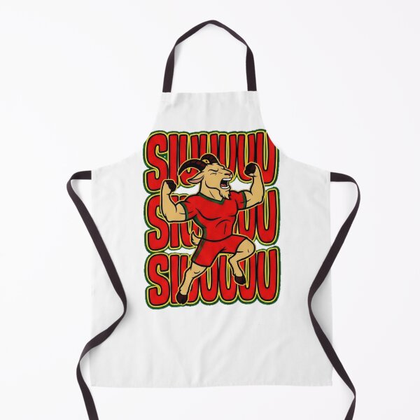 Item preview, The Goat Says Siuuu Portugal Soccer Celebration Graphic — Funny GOAT Soccer Fan Humor designed and sold by SkTee2k.