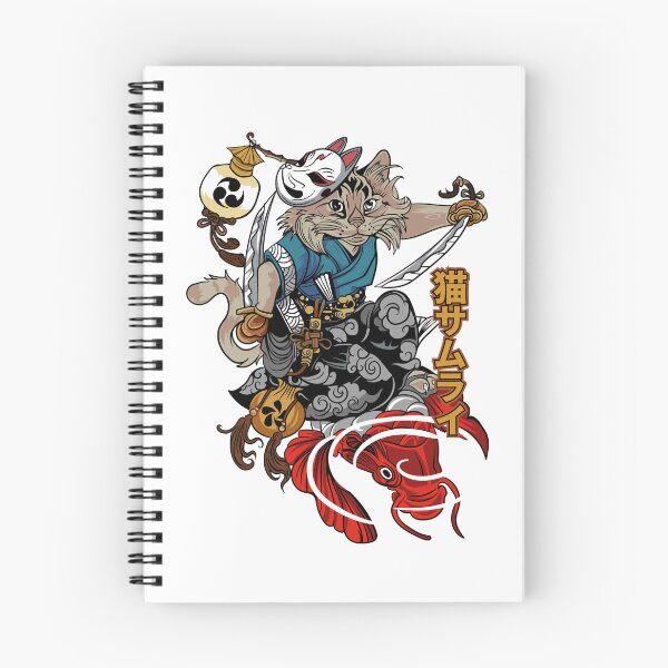 Item preview, Neko Samurai Cat Warrior designed and sold by FaizArtShop.
