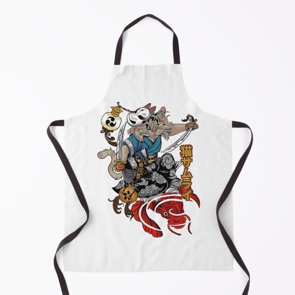 Item preview, Neko Samurai Cat Warrior designed and sold by FaizArtShop.