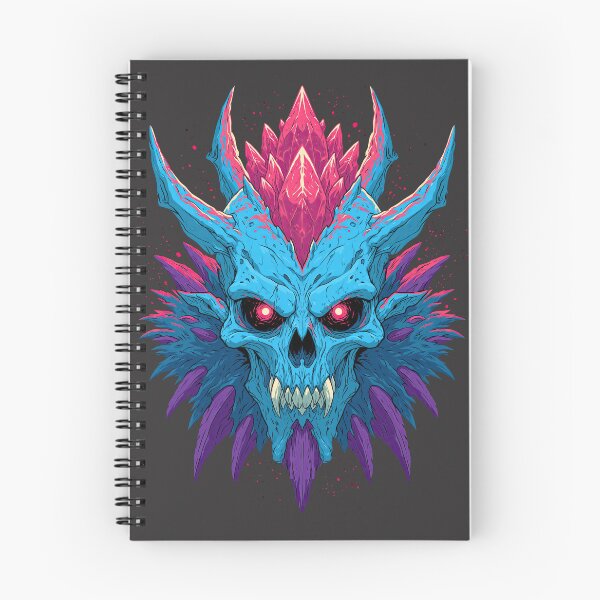 Item preview, Electric Demon Skull Graphic Tee designed and sold by folskullyz.