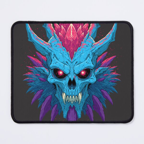 Item preview, Electric Demon Skull Graphic Tee designed and sold by folskullyz.