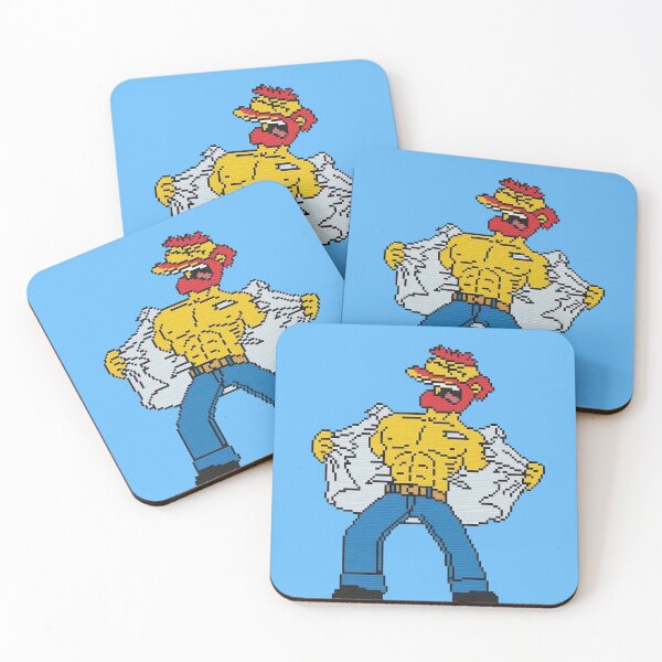 Item preview, 8bit Groundskeeper Willie designed and sold by SlurmzMcKenzie.