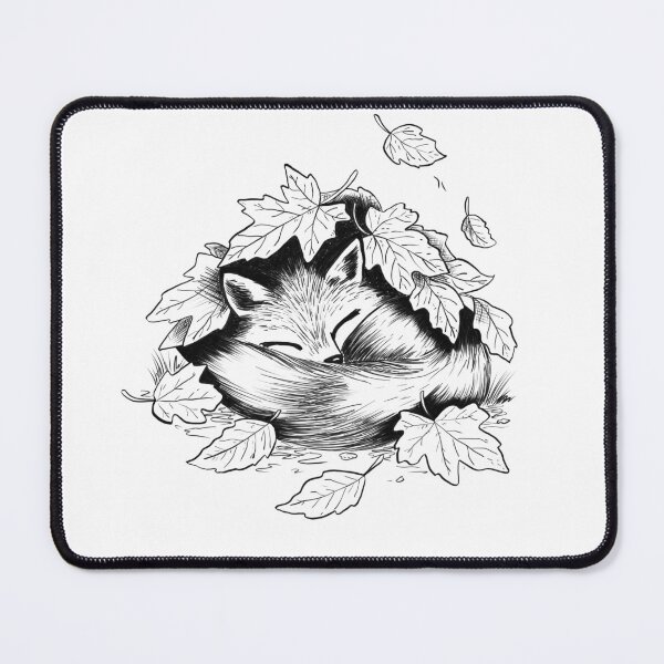 Item preview, Cozy cute fox sleeping designed and sold by designxtravel.