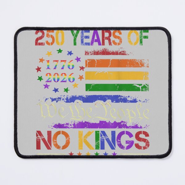 Item preview, Funny 250th Anniversary No Kings LGBT Pride Men Women designed and sold by KathieFaugh.
