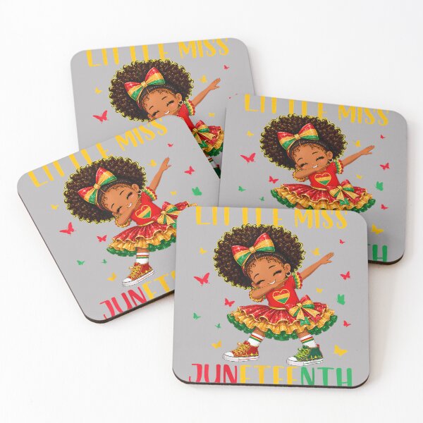 Item preview, Cute Little Miss Juneteenth Black African Girl Kids Toddlers designed and sold by GreggRoss.