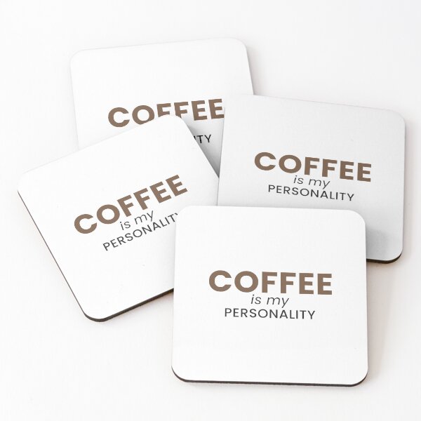 Item preview, Coffee Is My Personality Funny Coffee Lover Tee designed and sold by 7Four1 Designs.