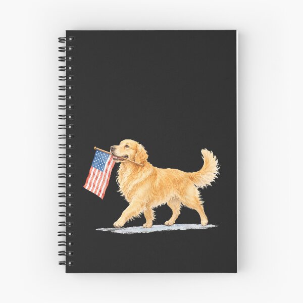 Item preview, Golden Retriever American Flag Golden Retriever 4Th of July designed and sold by CriseldaBruning.