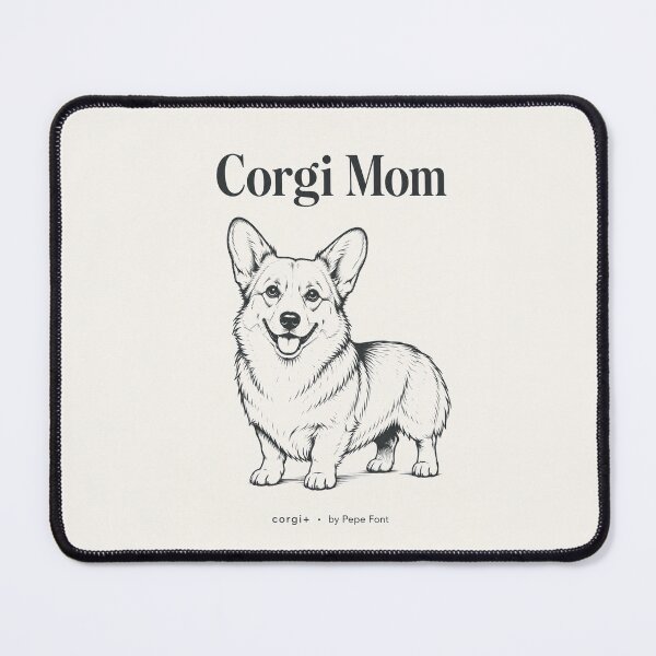 Item preview, Corgi Mom — dog mom+ by Pepe Font designed and sold by dogmomplus.