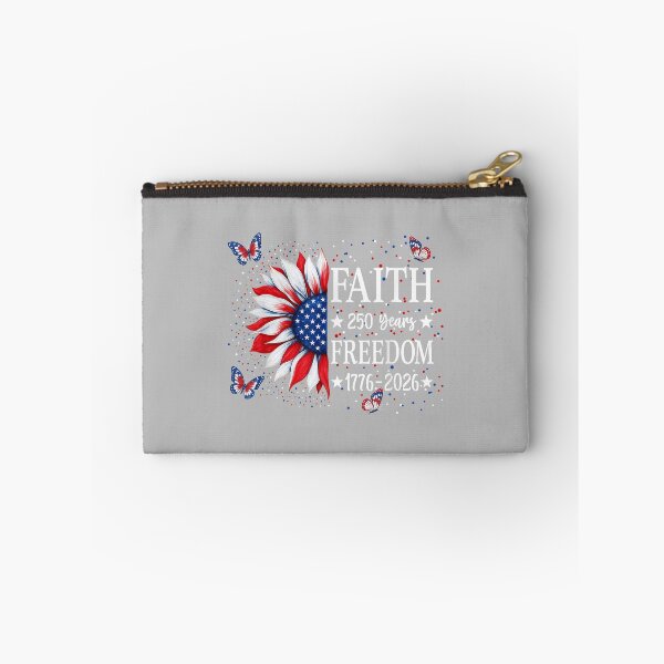 Item preview, Faith Freedom 250 Years 2026 Sunflower Floral 4th of July designed and sold by ArleneRowe.