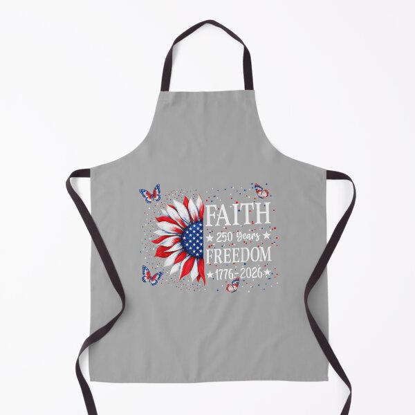 Item preview, Faith Freedom 250 Years 2026 Sunflower Floral 4th of July designed and sold by ArleneRowe.