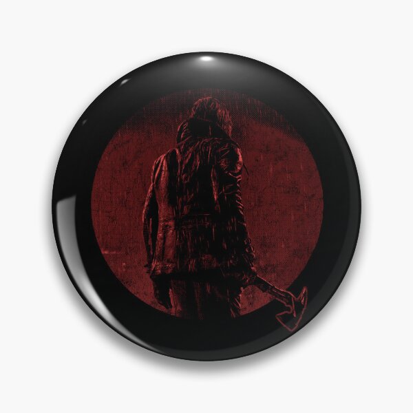 Artikelvorschau, Leon Kennedy Hatchet Resident Evil 9 Requiem Distressed entworfen und verkauft von Power Up Prints.