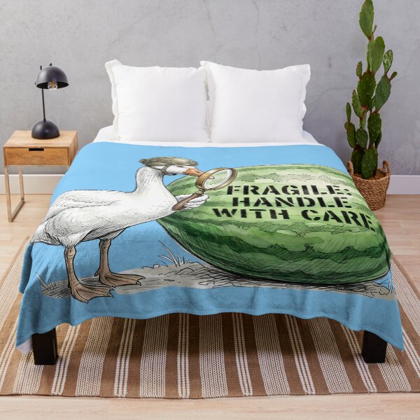 Item preview, Fragile Handle With Care: Tactical Goose & Watermelon Art designed and sold by SoulPT.