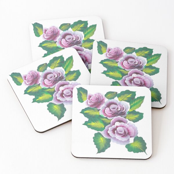 Item preview, Red and White Roses Art designed and sold by ArtOfMelania.