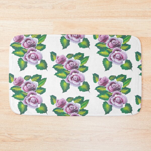 Item preview, Red and White Roses Art designed and sold by ArtOfMelania.