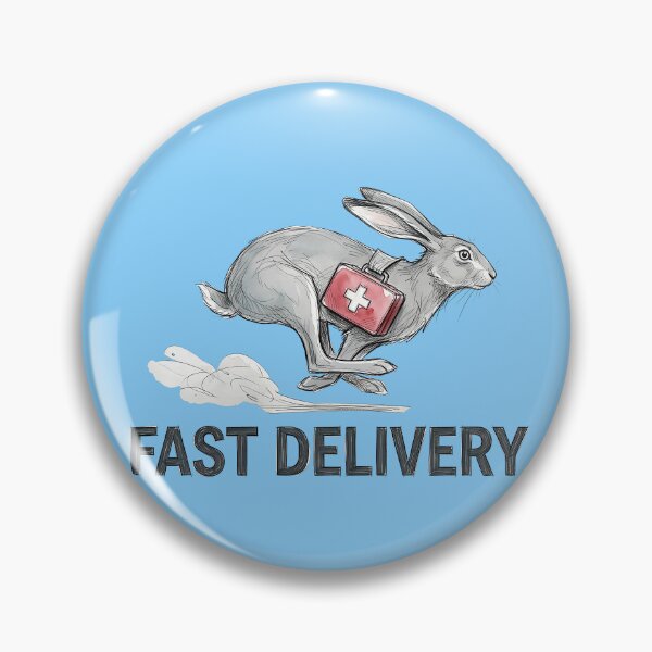 Item preview, Fast Delivery: First Aid Rescue Bunny Watercolor Art designed and sold by SoulPT.