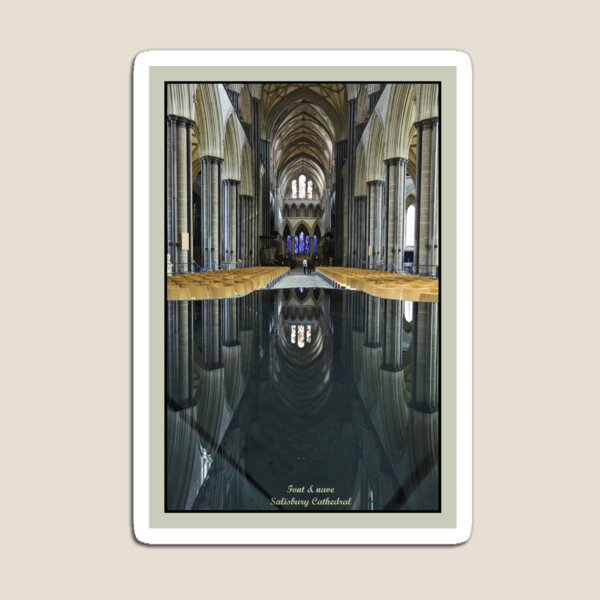 Item preview, Reflections in Salisbury Cathedral designed and sold by BigCollieG.