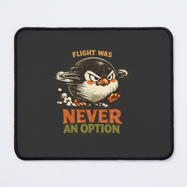 Item preview, Flight Was Never An Option Angry Flightless Bird Vintage designed and sold by PunchDrop.