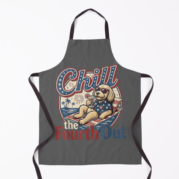 Item preview, Chill The Fourth Out Funny Goldendoodle Dog Lover designed and sold by KristineLi.