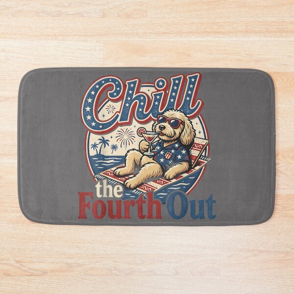 Item preview, Chill The Fourth Out Funny Goldendoodle Dog Lover designed and sold by KristineLi.