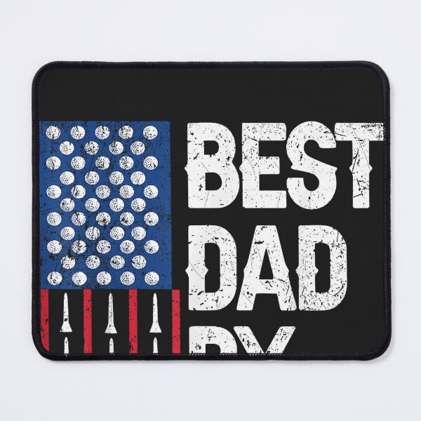 Item preview, Golf Best Dad by Par Golfer Daddy American Flag Father's Day_2 designed and sold by CriseldaBruning.