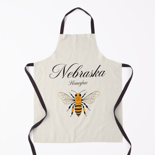 Item preview, Nebraska Honeybee State Insect Poster designed and sold by The-Drip-Studio.
