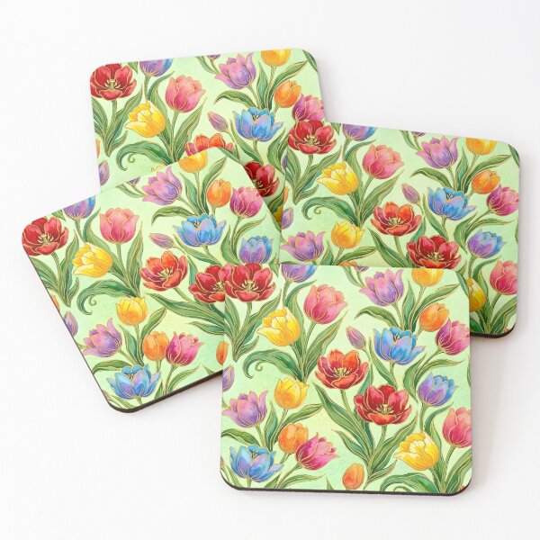 Item preview, Colorful Tulips Flowers designed and sold by GraphicsClub.