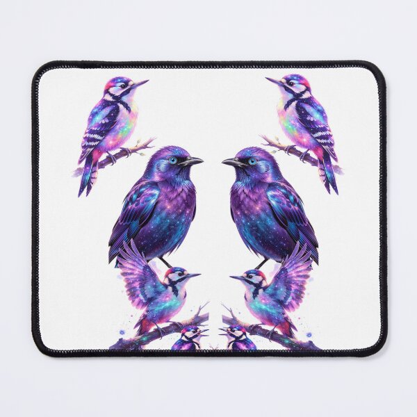 Item preview, Cosmic Iridescent Birds designed and sold by wojtas90.