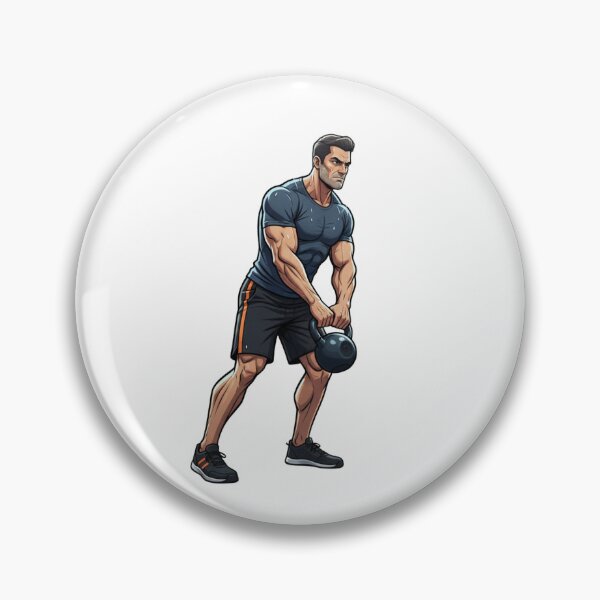 Item preview, Kettlebell swing  designed and sold by MaciejErdon.