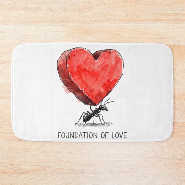 Item preview, Foundation of Love Hardworking Ant Symbolic Art designed and sold by SoulPT.