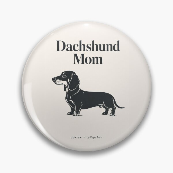 Item preview, Dachshund Mom — dog mom+ by Pepe Font designed and sold by dogmomplus.
