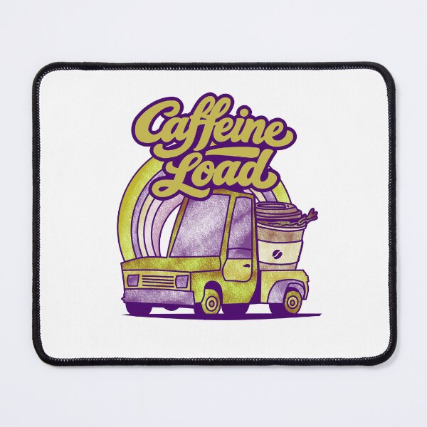 Item preview, Caffeine Load Heavy Coffee Drinker Barista Joke designed and sold by HannahCollinz.