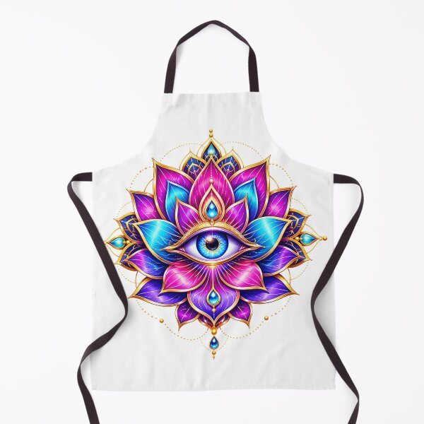 Item preview, Lotus Third Eye Mandala designed and sold by syotos-ai.