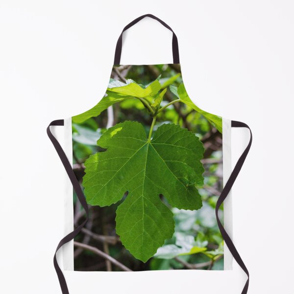 Item preview, Large Green Fig Leaf Close-Up Showing Texture, Veins and Fresh Foliage in Natural Light designed and sold by Nmallia.