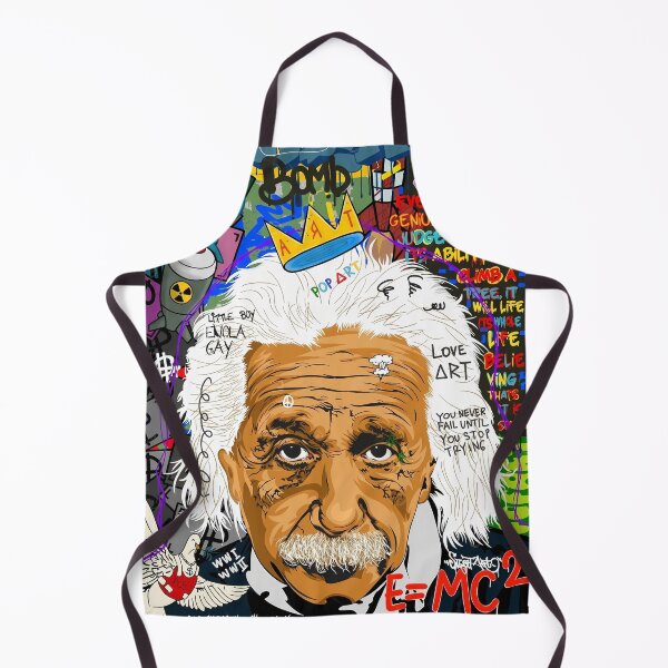 Item preview, Albert Einstein Pop Art Graffiti Street Art designed and sold by FaizArtShop.