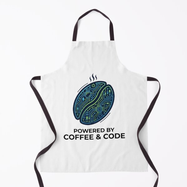 Item preview, Powered by Coffee and Code - Modern Coder Emblem designed and sold by Harrak Housni.