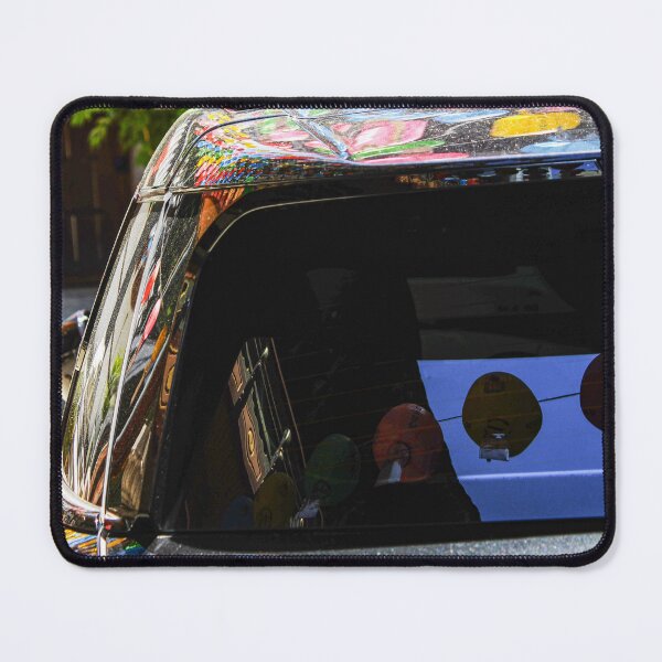 Item preview, Festival Lanterns Reflected on Black Car | 연등 designed and sold by HyunDam.