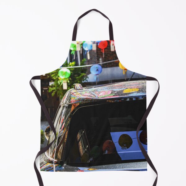 Item preview, Festival Lanterns Reflected on Black Car | 연등 designed and sold by HyunDam.