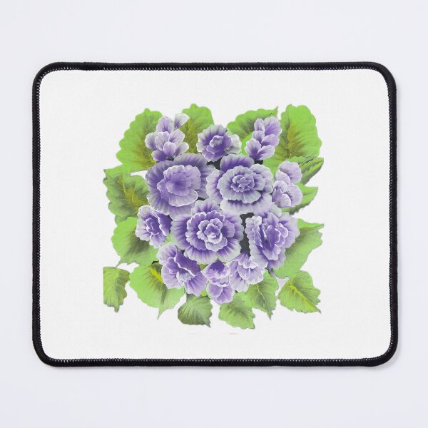 Item preview, Purple Geraniums Flowers Art designed and sold by ArtOfMelania.