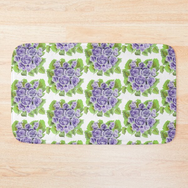 Item preview, Purple Geraniums Flowers Art designed and sold by ArtOfMelania.
