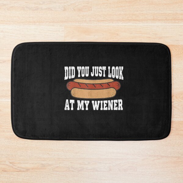 Item preview, Did You Just Look At My Wiener Funny Hotdog BBQ Retro designed and sold by FrankIsabel.