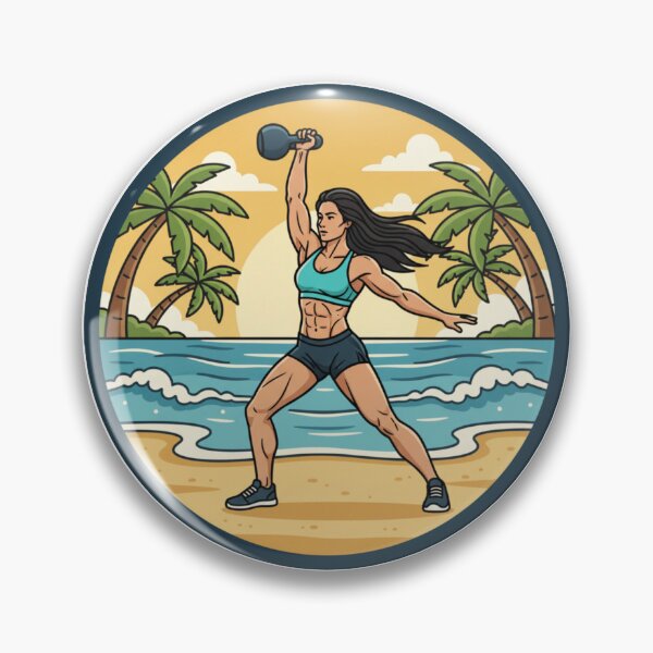 Item preview, Kettlebell snatch  designed and sold by MaciejErdon.