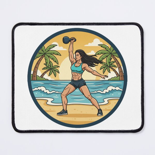 Item preview, Kettlebell snatch  designed and sold by MaciejErdon.