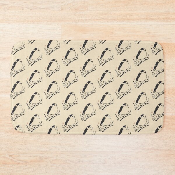 Item preview, Canada Jay Minimalist Art Print - Vintage Ukiyo-e Bird Poster designed and sold by DuckOddity.