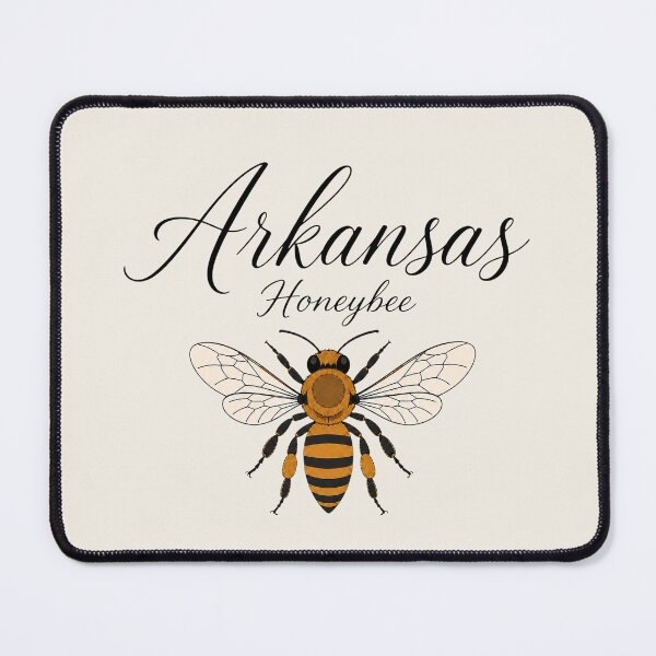 Item preview, Arkansas Honeybee Retro State Insect Poster designed and sold by The-Drip-Studio.