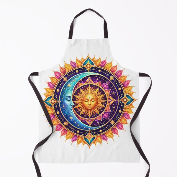 Item preview, Sun Moon Celestial Mandala designed and sold by syotos-ai.