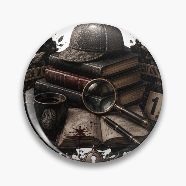 Item preview, Crime Scene Book Club designed and sold by Mysthor-Designs.